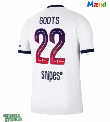 Paris Saint-Germain Mika Godts #22 Replika Udebanetrøje 2026-27 Kortærmet